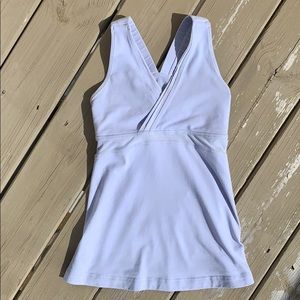 Lululemon | Pastel Purple V-Neck Tank Top | 2